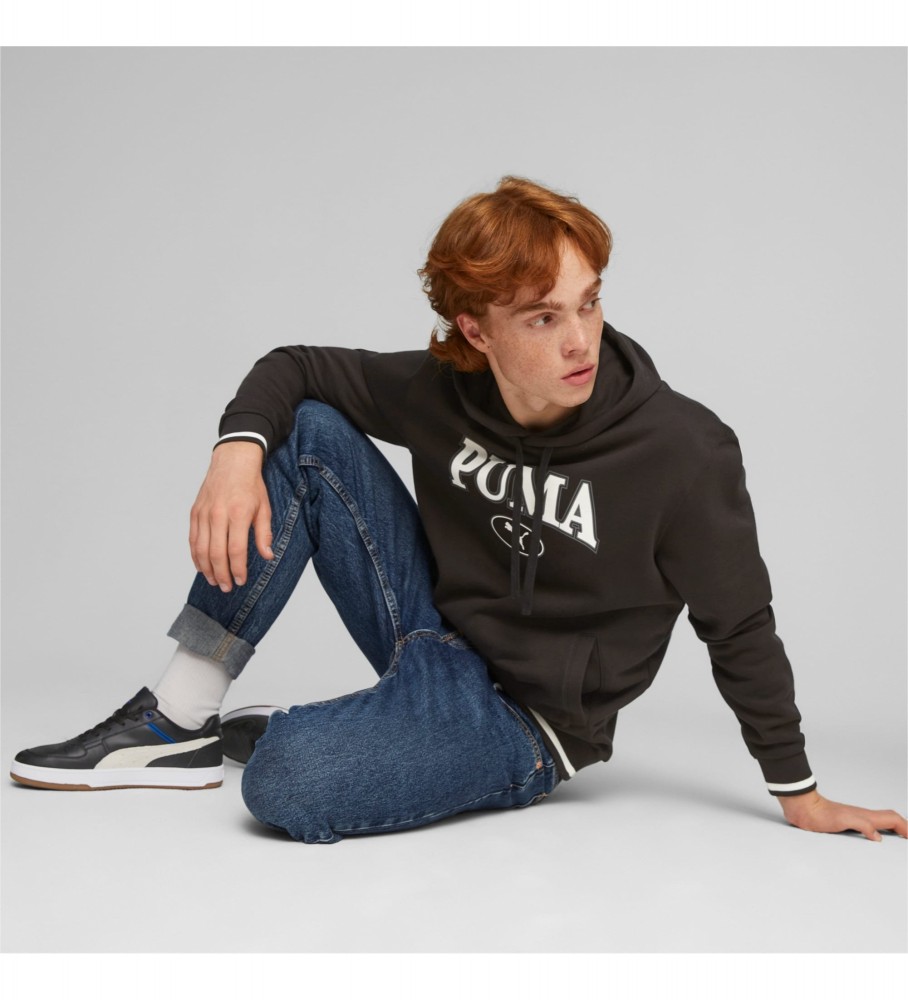 Moletom preto Puma Squad