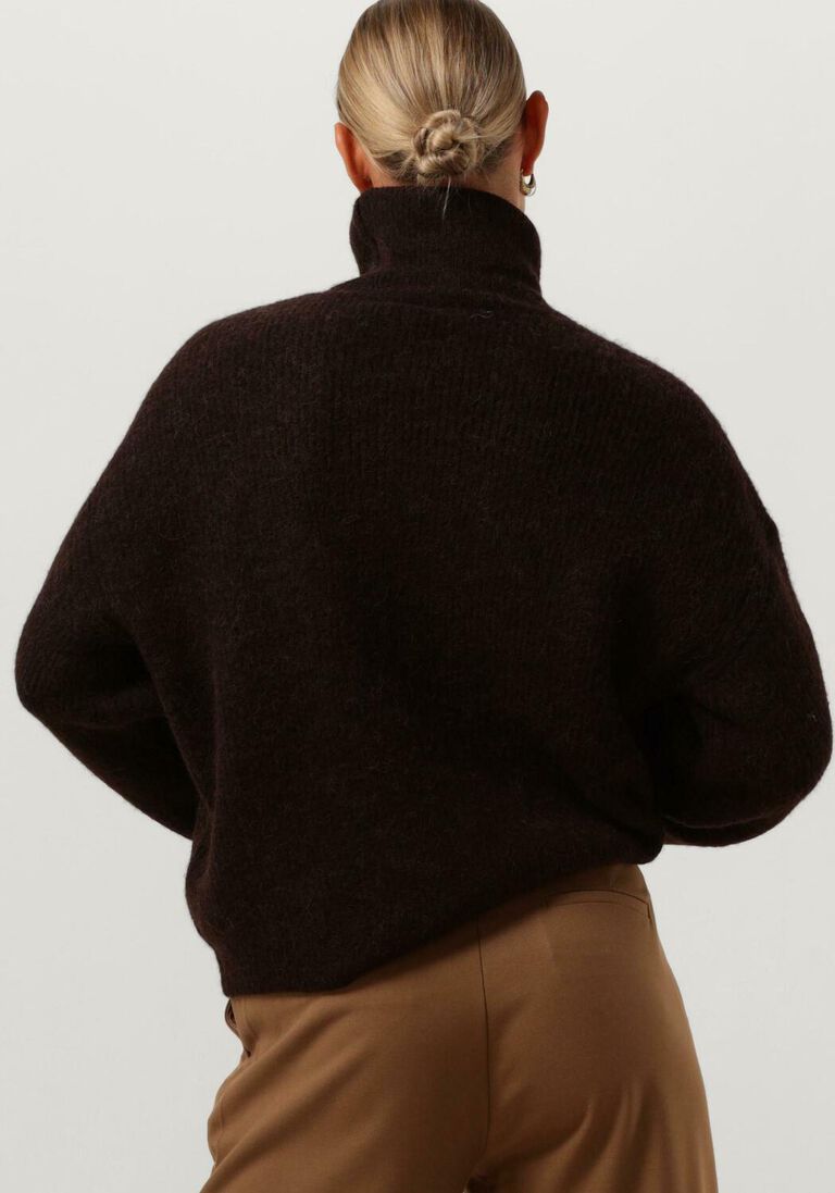 GESTUZ bruine gestuz coltrui alphagz ls rollneck