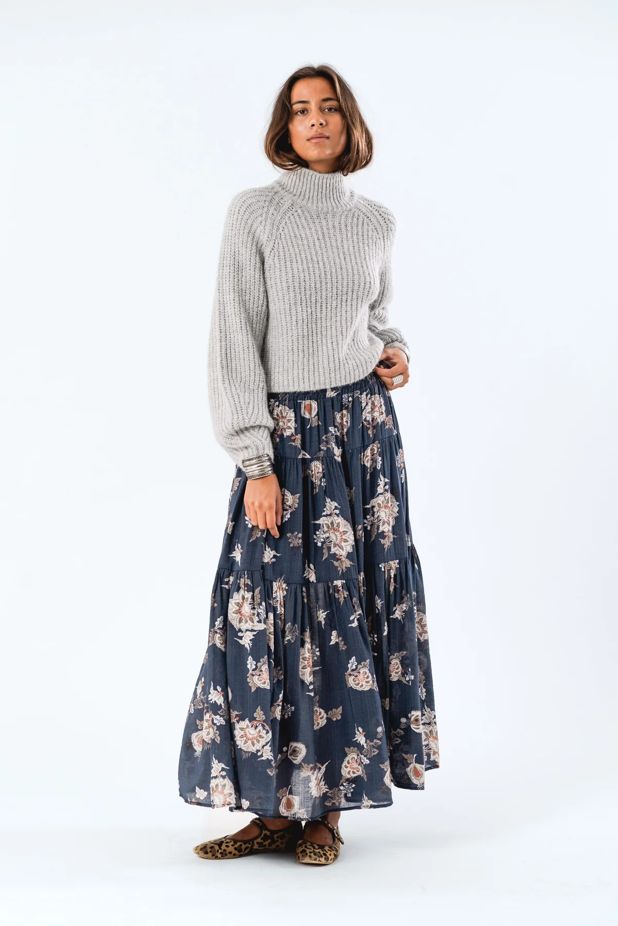 Lollys Laundry Sunsetll Maxi Skirt