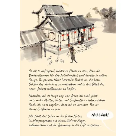 Carlsen Verlag Disney Adventure Journals: Mulan und der geheimnisvolle Palast