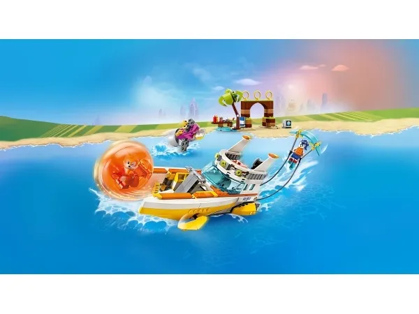 LEGO Sonic 76997 Tails' actionbåd