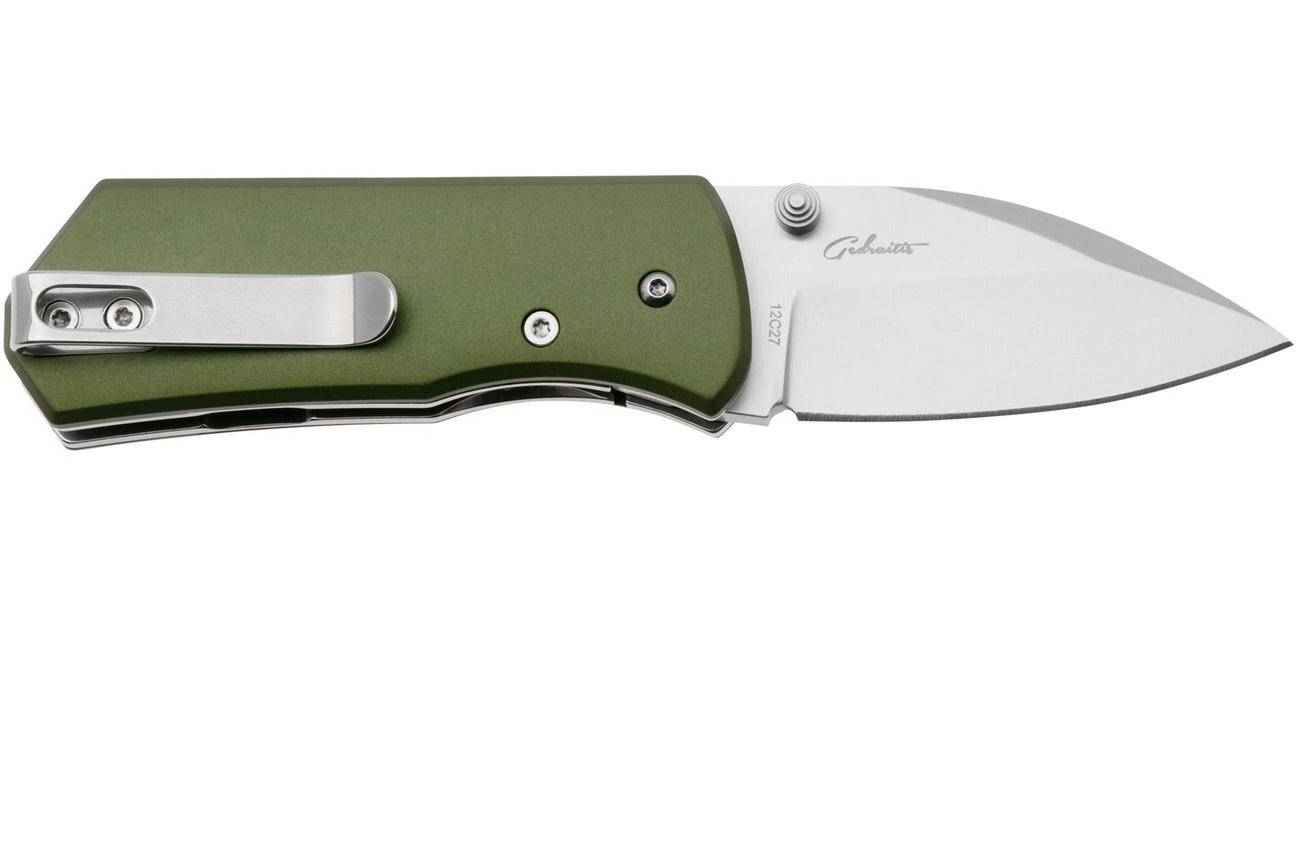 Böker Plus Lefti 01BP0006 Green Aluminum, zakmes