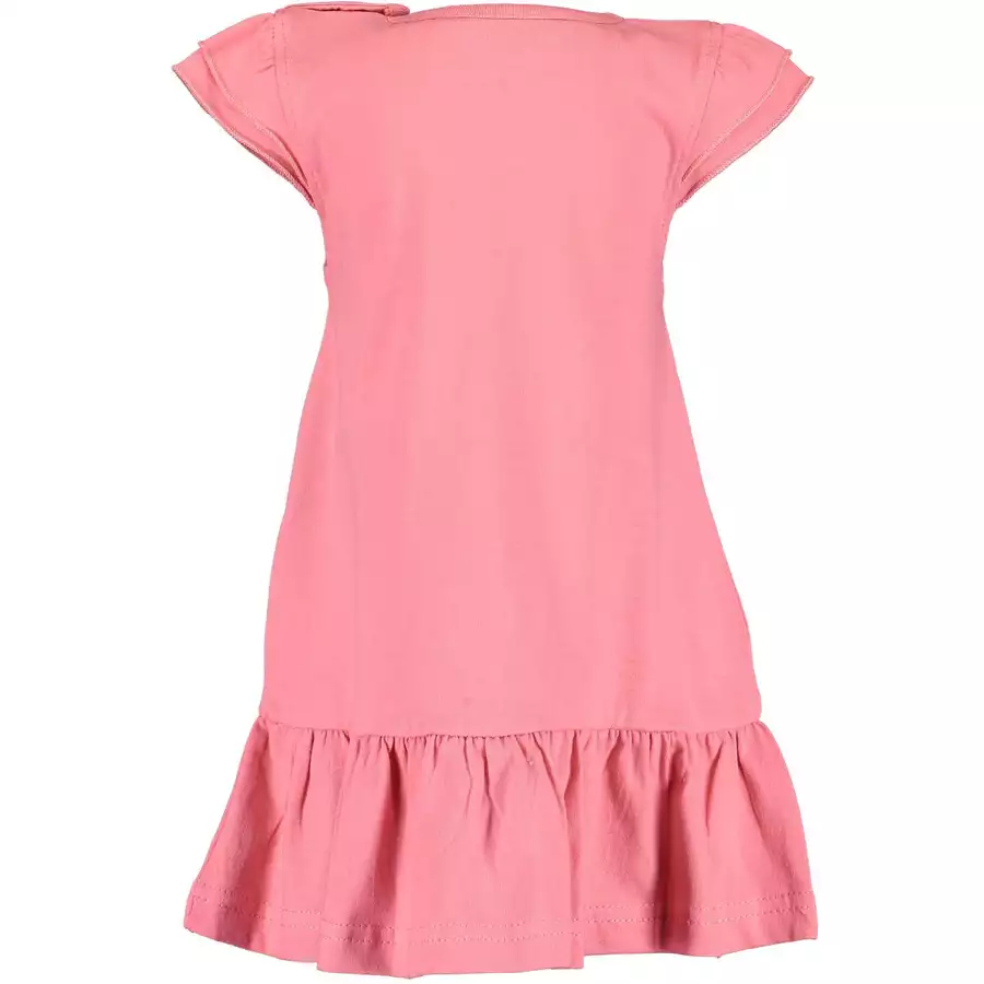BLUE SEVEN Girls Kleid Lachs