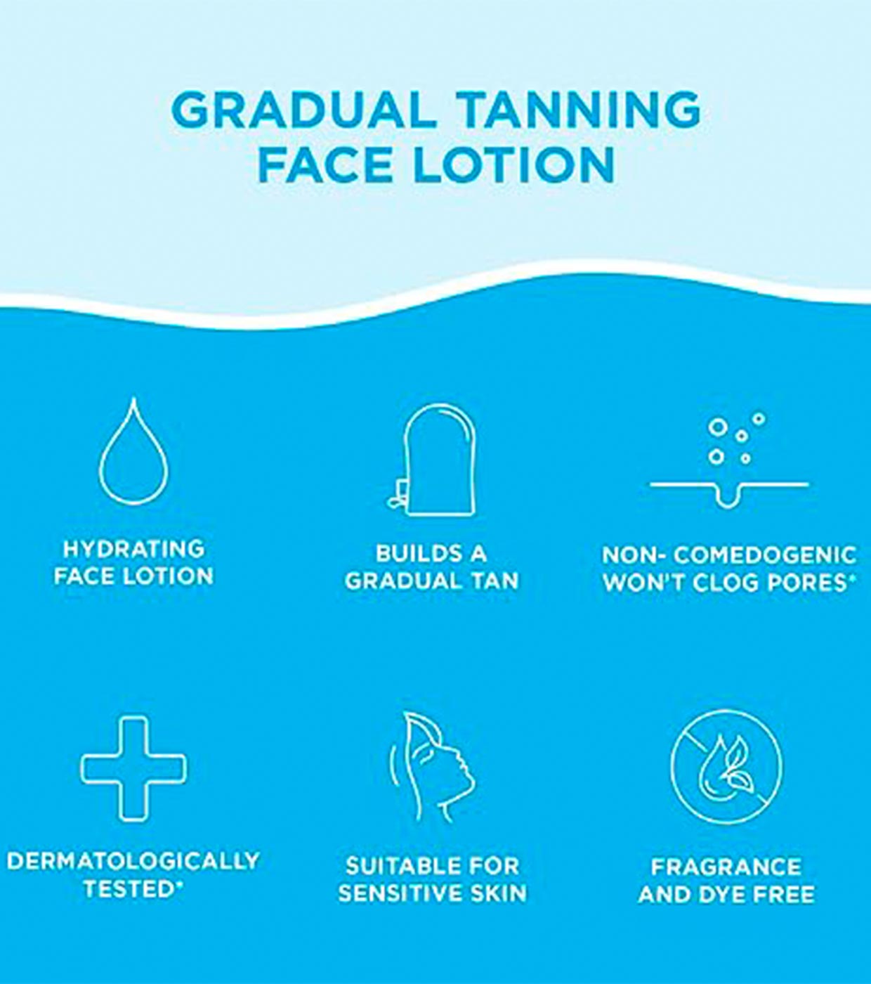 Bondi Sands - creme facial diário autobronzeador gradual
