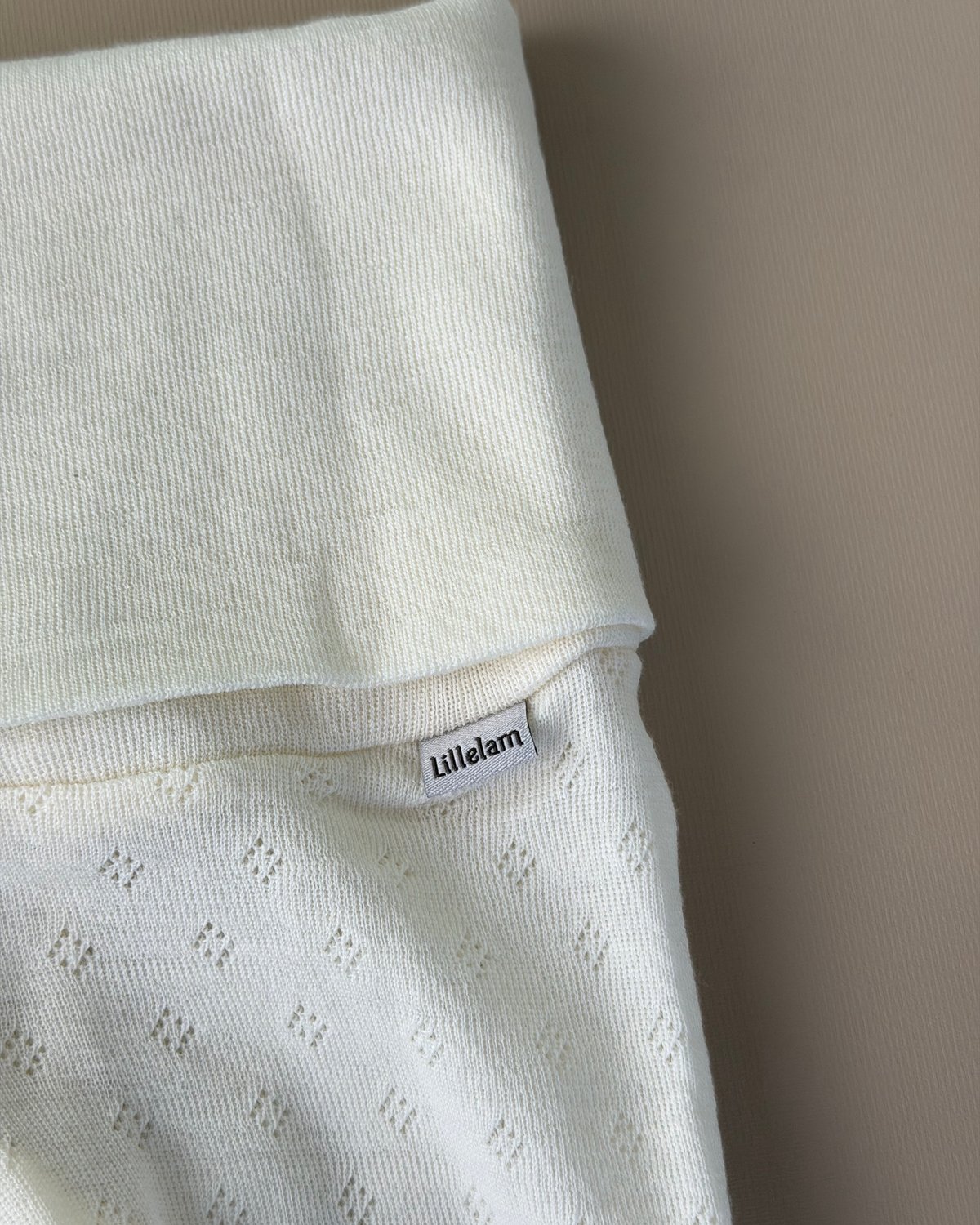Ullbukse m/ dobbelt liv – 100% Merino, Pointelle | Ullongs