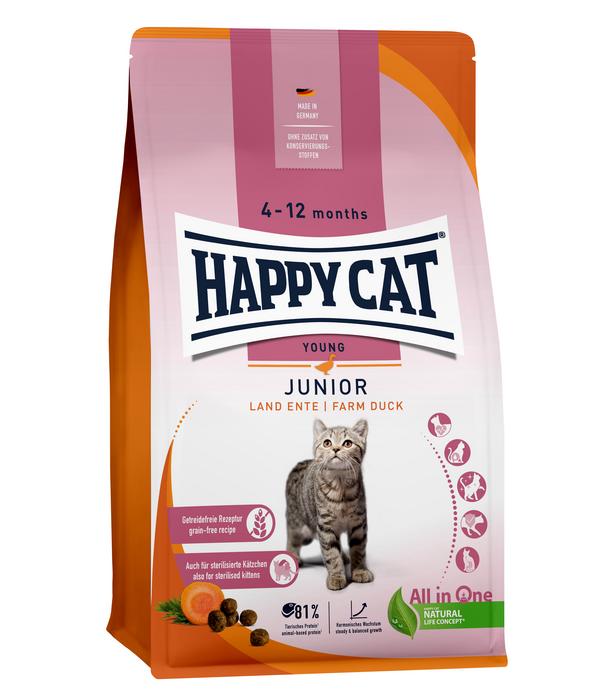 Happy Cat Trockenfutter für Katzen Young