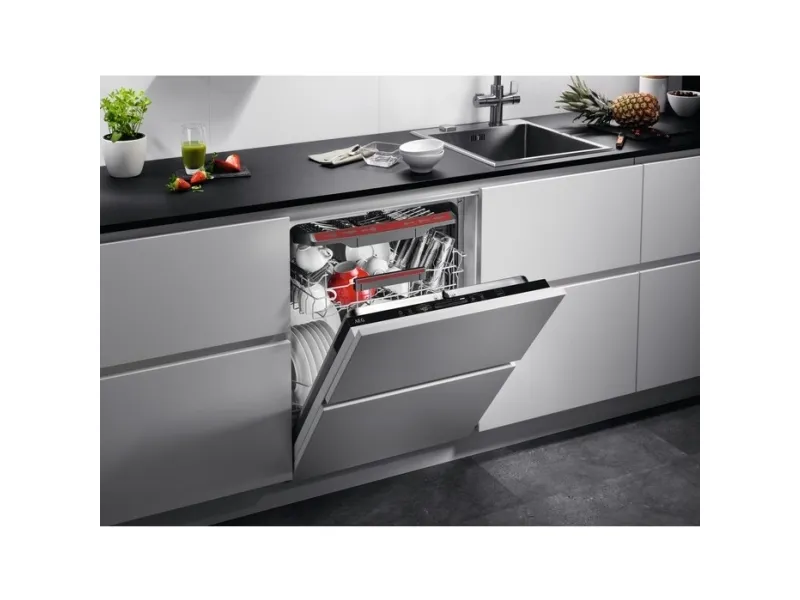 AEG FSB53927Z - Opvaskemaskine - til indbygning - Niche - bredde: 60 cm - dybde: 55 cm - højde: 82 cm