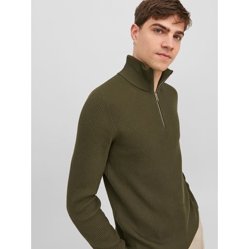 Jack&Jones Perfect Striktrøje, Grape Leaf, M
