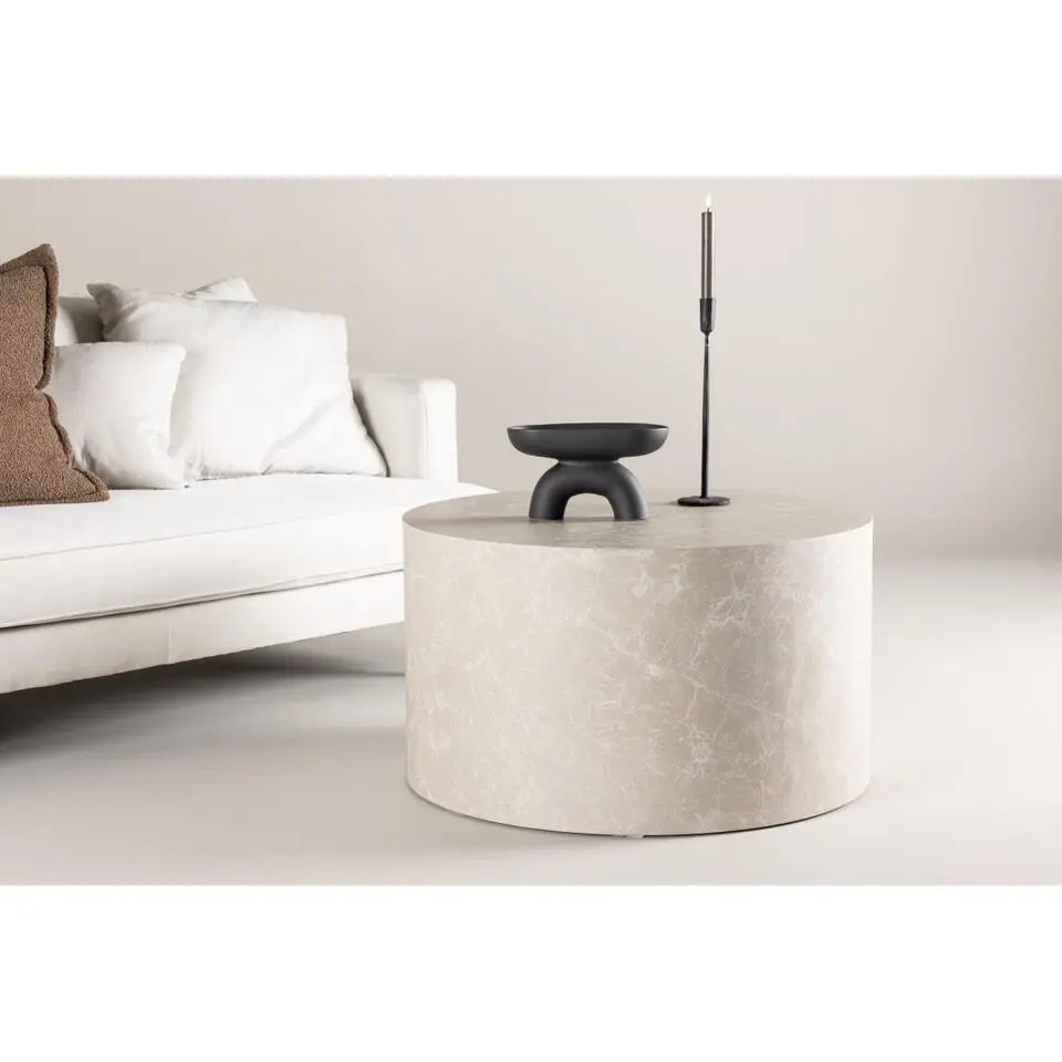 Svea - Melissa ronde salontafel - ø 80 cm - beige