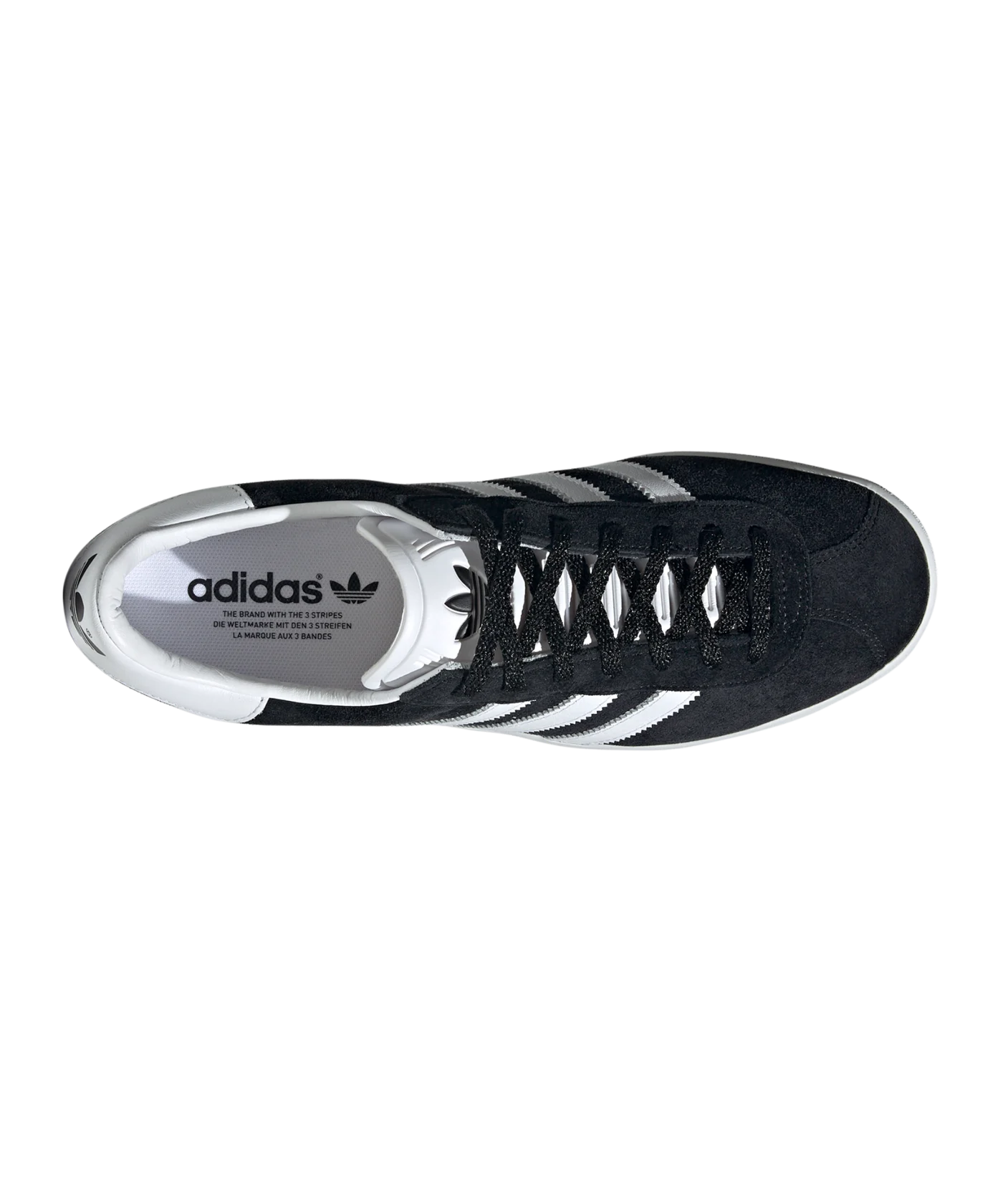 adidas Originals Gazelle 85 Schwarz Weiss Gold
