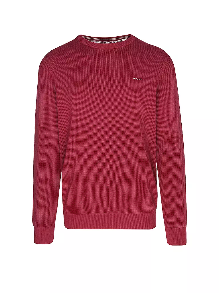 GANT Pullover dunkelrot