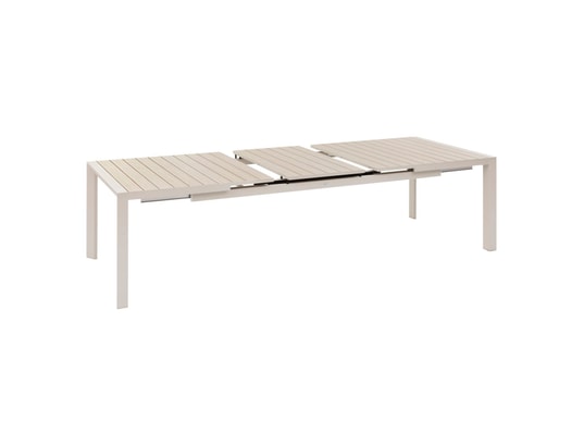 HESPERIDE - Table de jardin extensible evasion en aluminium - 10 places