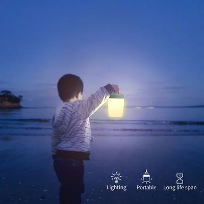 Lippa Colorful Touch Nattlampe Timer, Hvit