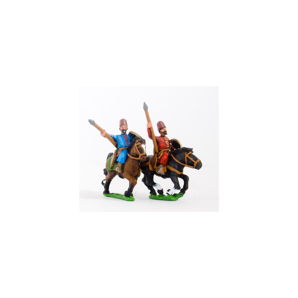 Archers Turcomans Montés avec Javelots