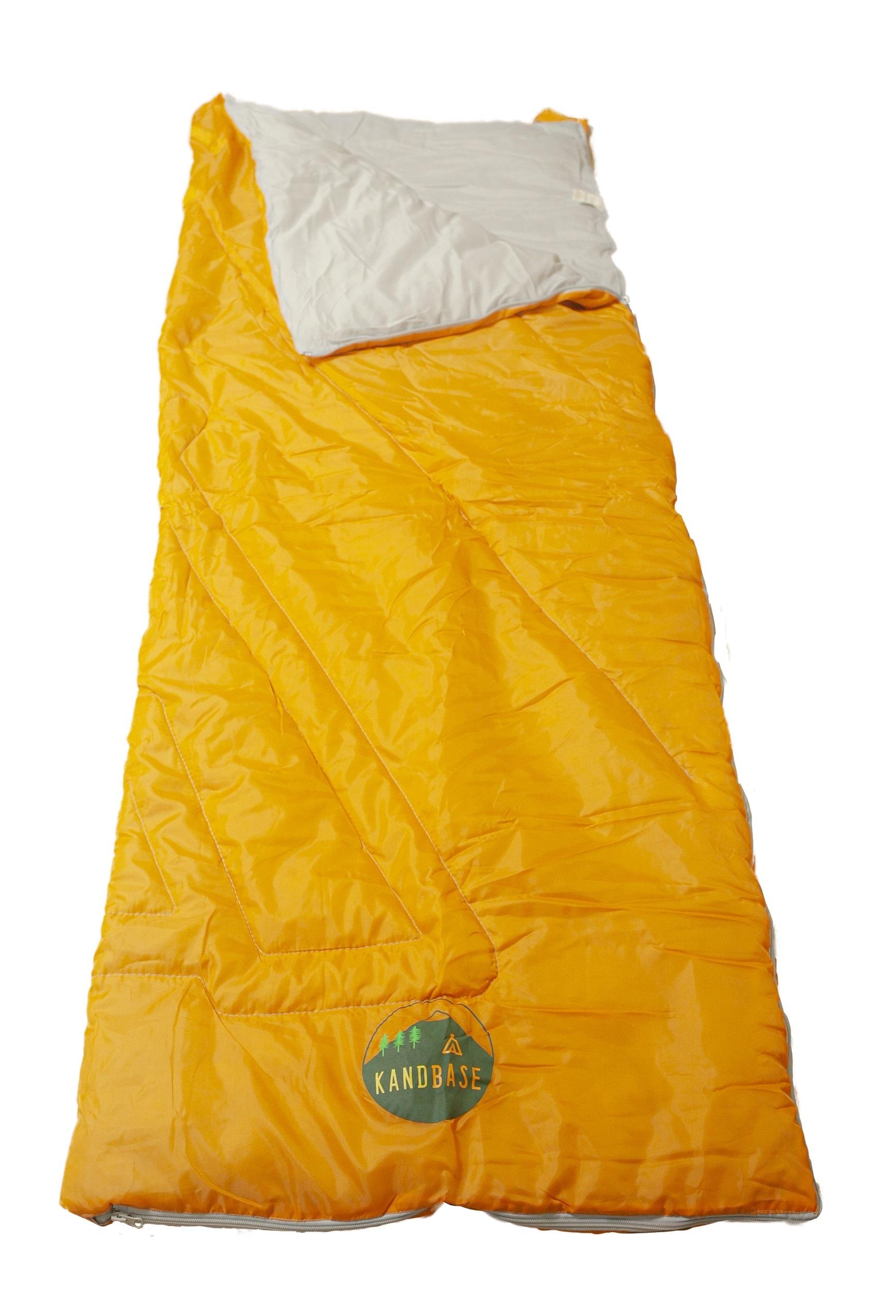 SAC DE COUCHAGE DE CAMPING KANDBASE ENFANT ORANGE