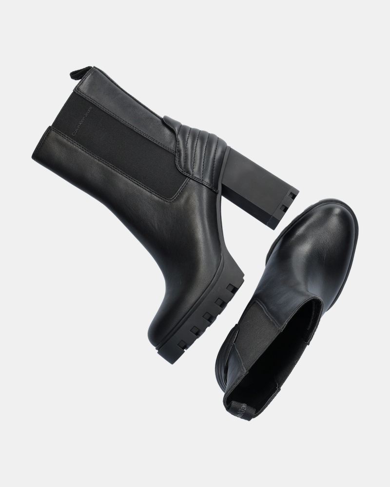 Calvin Klein Platform Chelsea Chelseaboots  - zwart