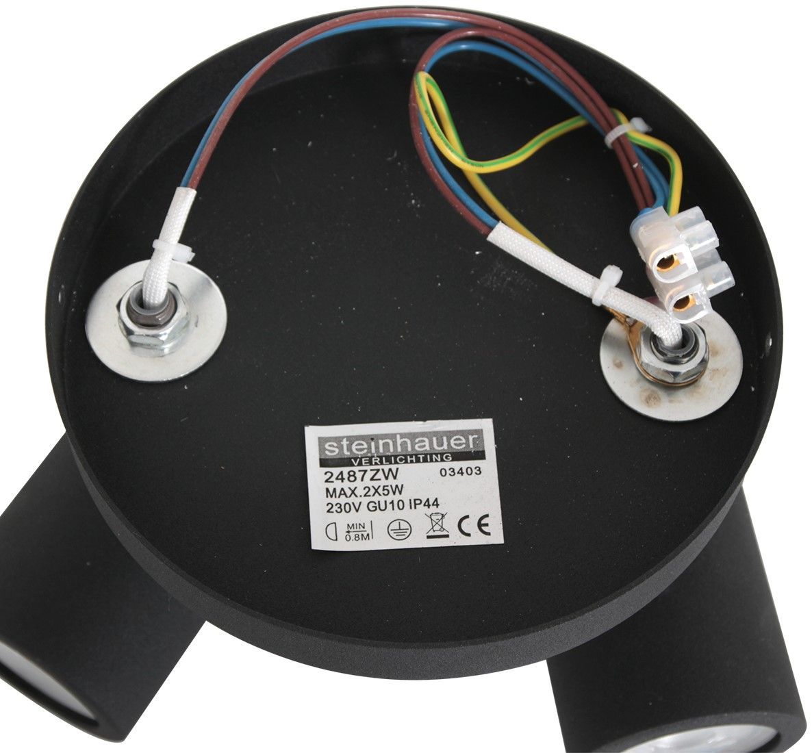 Plafondlamp 2478ZW Upround ⌀24  x H15 cm