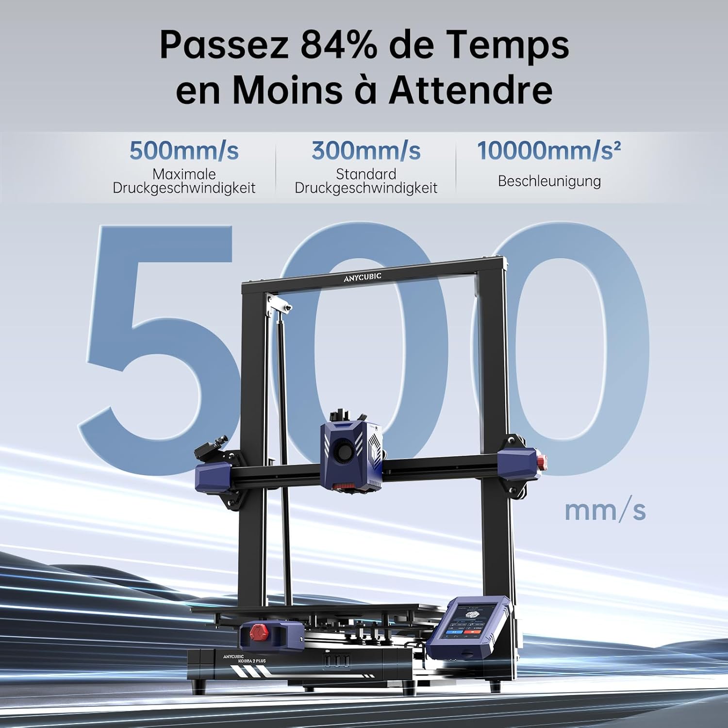 Imprimante 3D Anycubic Kobra 2 Plus – 320 x 320 x 400 mm