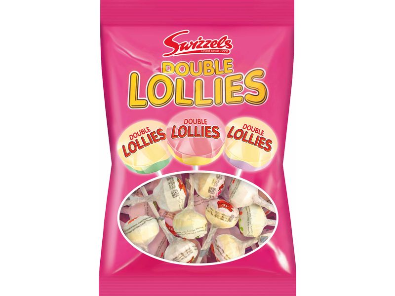 Swizzels Bonbons & Gummibären Double Lollies 90 g Bunte Lollies