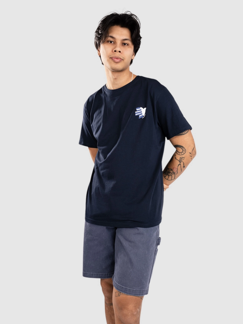Fat Moose Gus T-Shirt navy