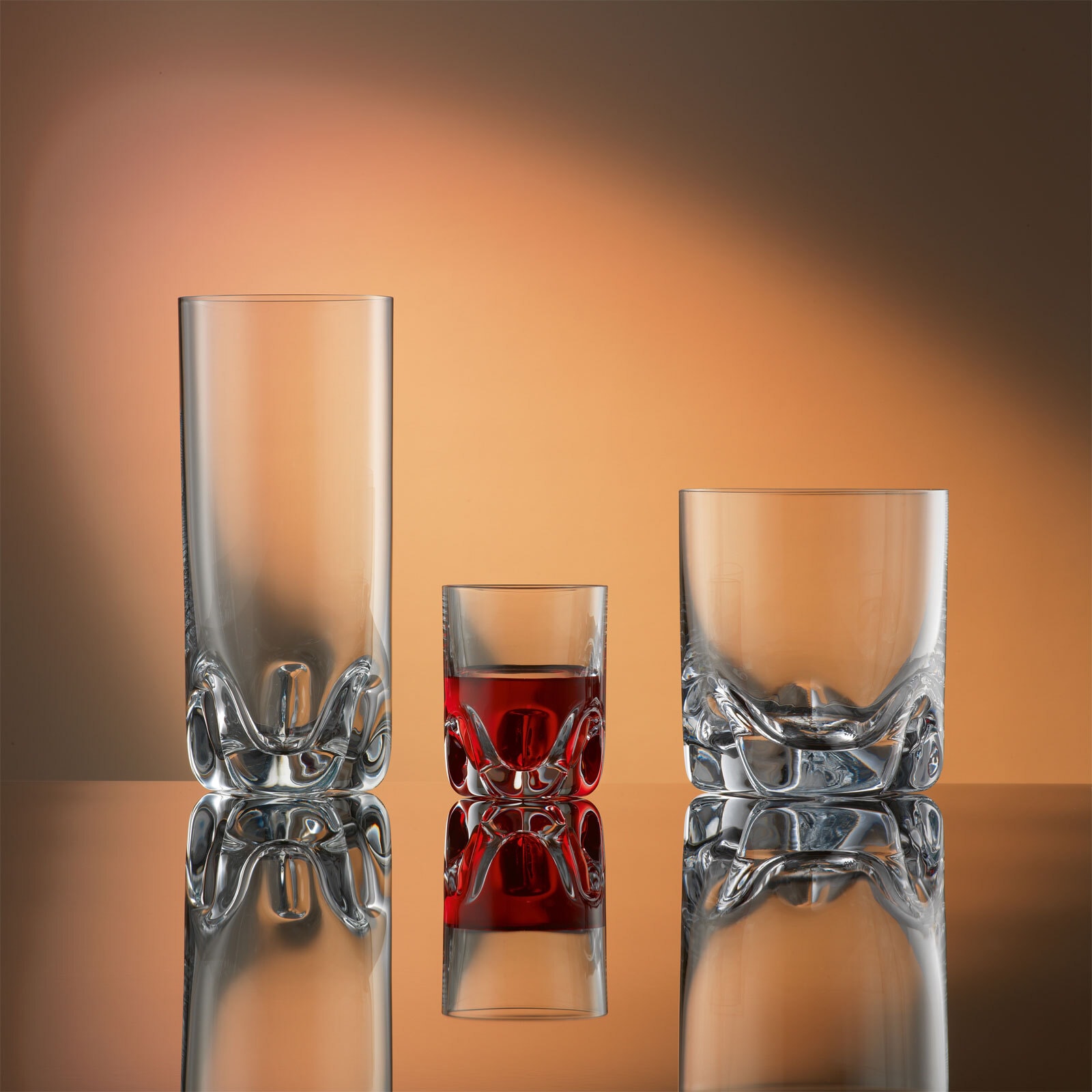 Stamper Bar Trio 60 ml Kristallglas