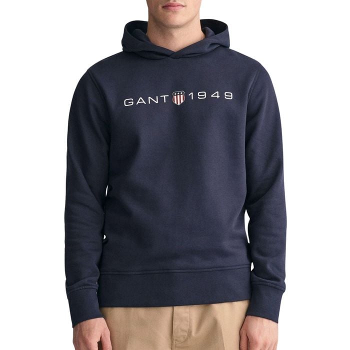Gant Printed Graphic Hoodie Heren
