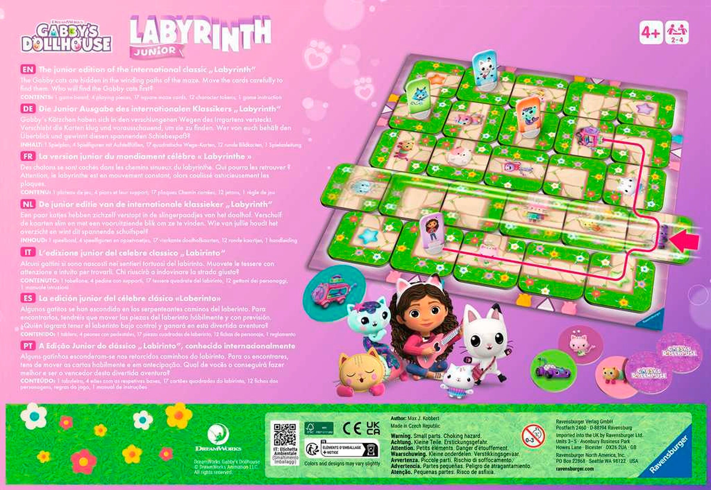Ravensburger Gabby's Dollhouse: Junior Labyrinth