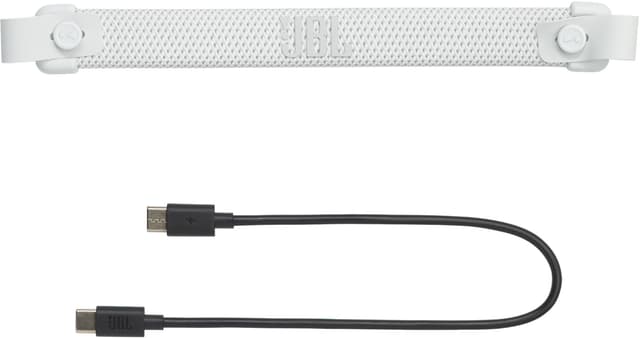 JBL Charge 6 trådløs bærbar højttaler (hvid)