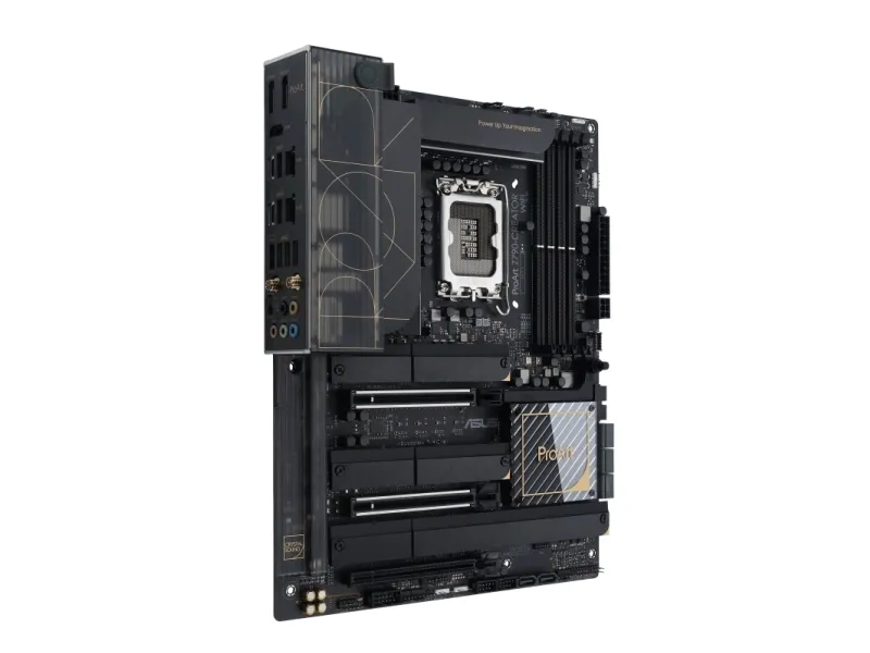 ASUS ProArt Z790-CREATOR WIFI - Bundkort - ATX - LGA1700 sokkel - Z790 Chipset - USB4, USB 3.2 Gen 2, USB-C 3.2 Gen 2x2, USB 3.2 Gen 1 - 10 Gigabit LAN, 2.5 Gigabit LAN, Wi-Fi 6E, Bluetooth - onboard grafik (CPU påkrævet) - HD Audio (8-kanaler)