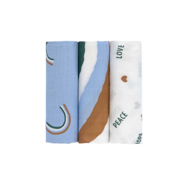 Lässig Swaddle Heavenly Soft Happy Rascals