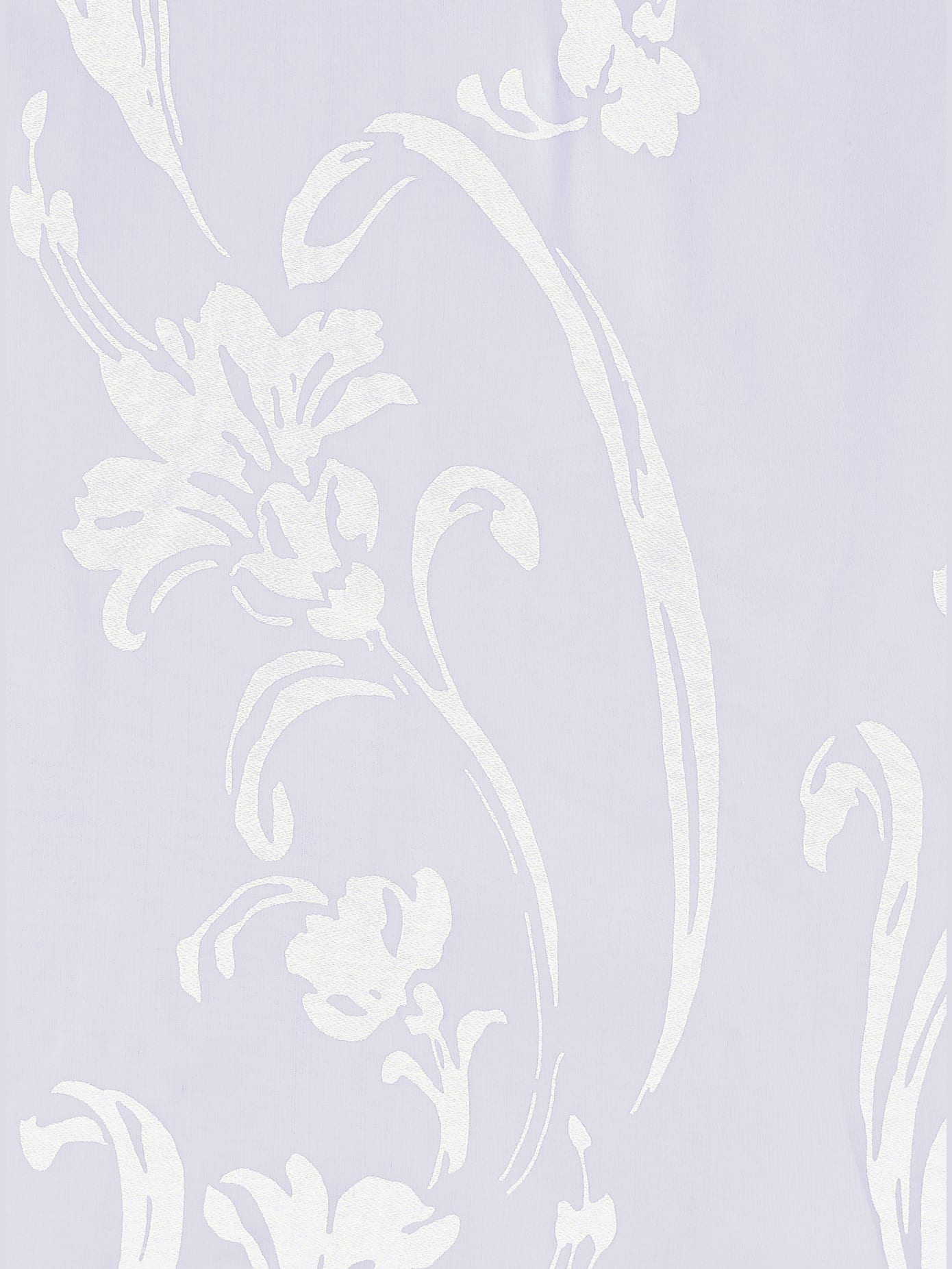 Store décoratif matière transparente