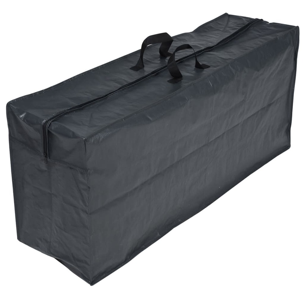 Housse de protection pour coussins d'extérieur 128x57x37 cm