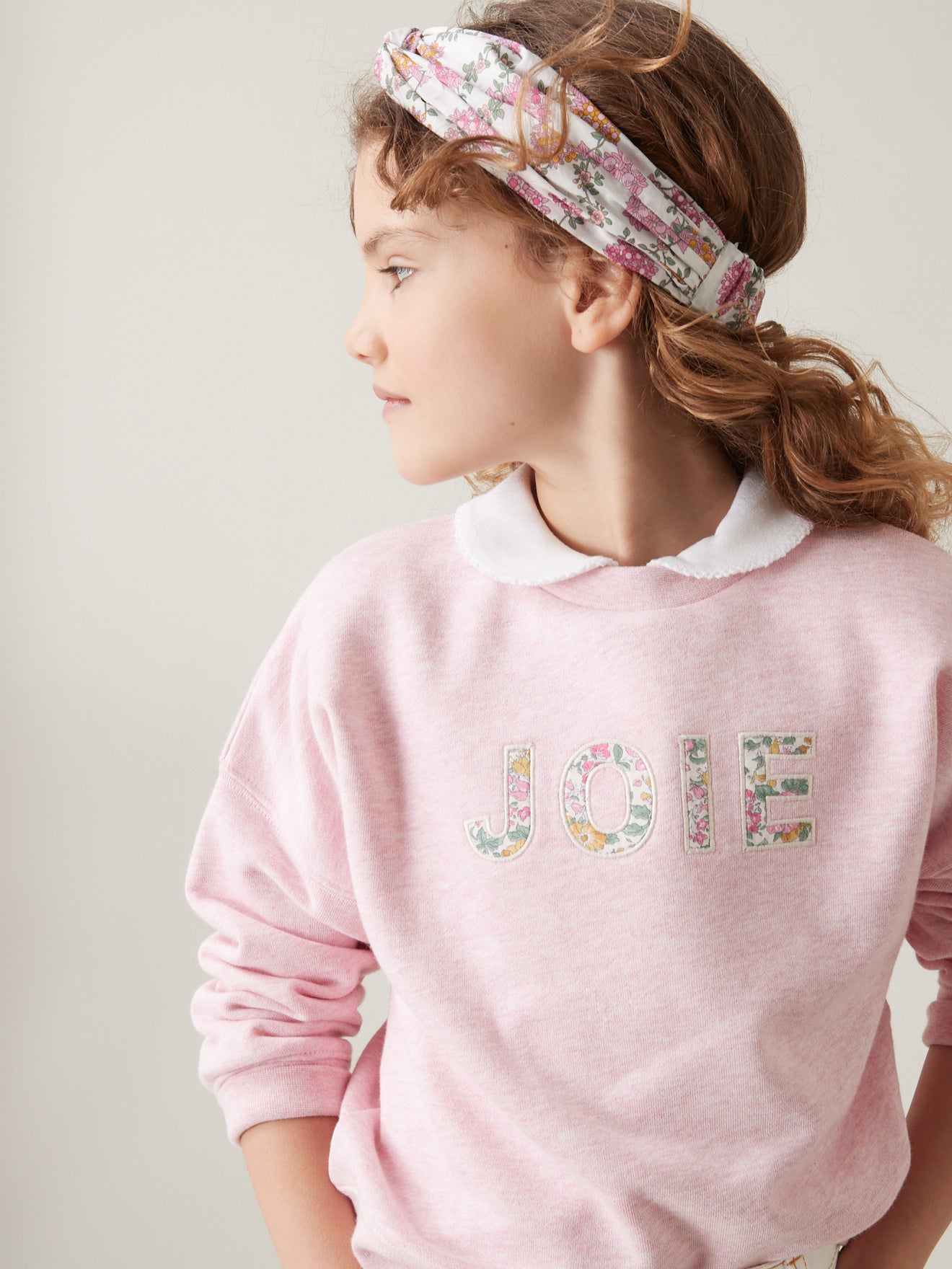 Sweat Fille tissu Liberty