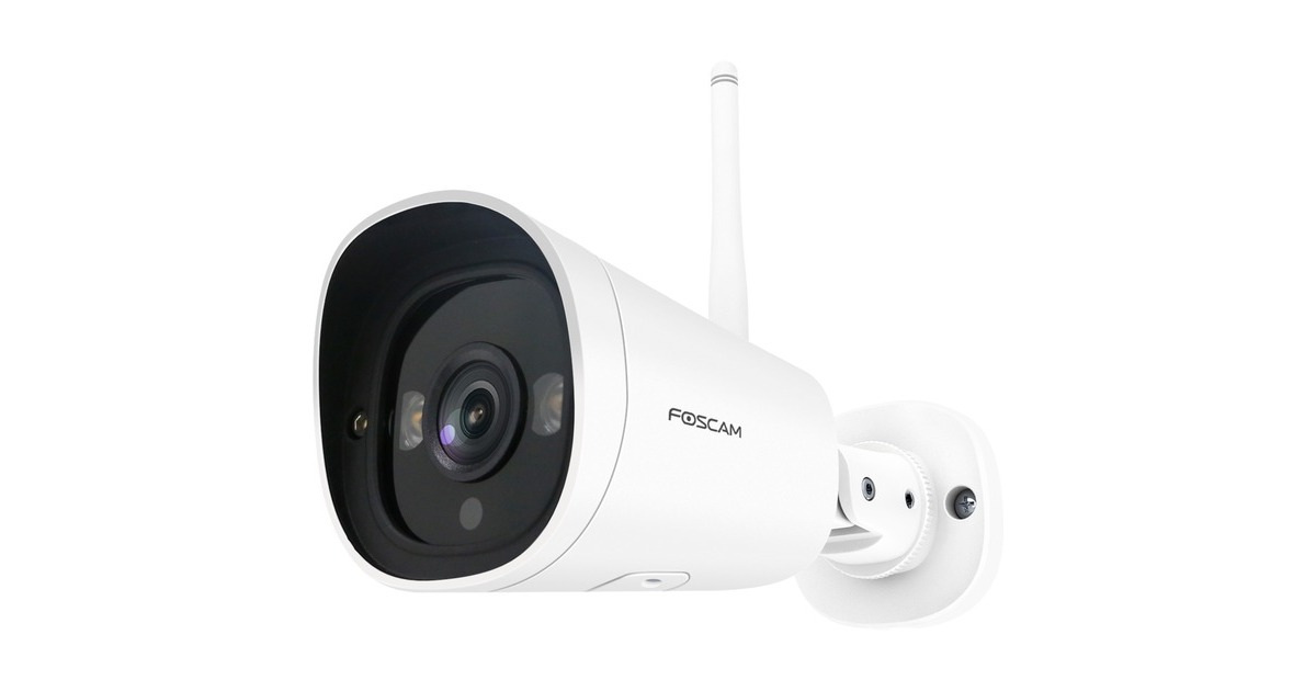 FoscamG4C, 2K Starlight WiFi buiten beveiligingscamera  (Wit)