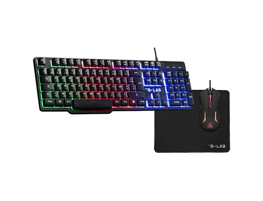 THE G-LAB - Clavier gamer COMBO CHROMIUM