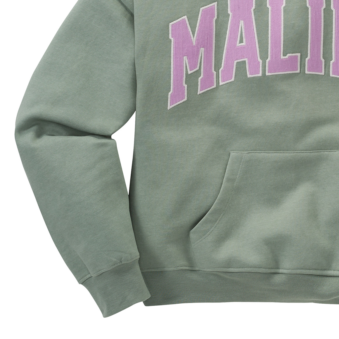 Beatwear Mädchen Hoodie mit Text-Applikation mint