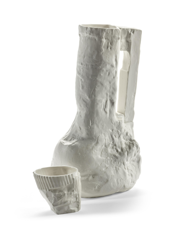 Serax Artifacts by White Dirt vaas I Off White