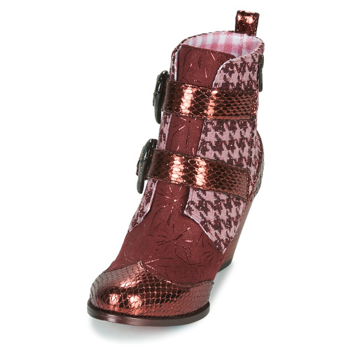 Irregular Choice - TOO HEARTS - Bordeaux