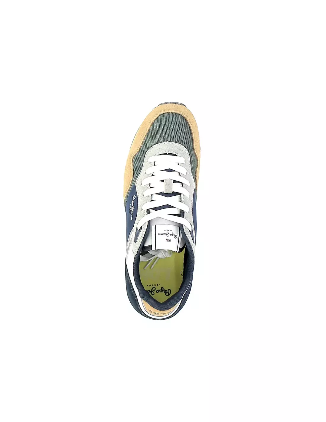 PEPE JEANS London - Baskets Kaki