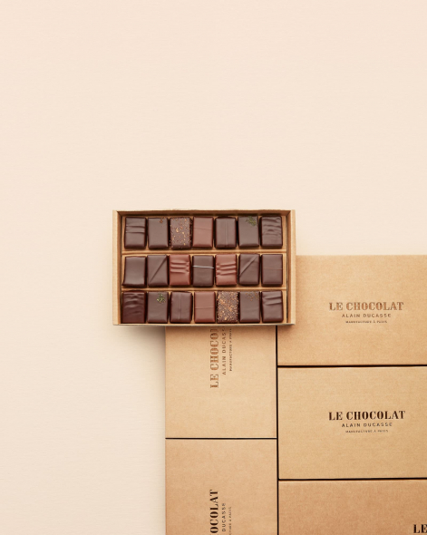 Coffret Ganaches Gourmandes 21 pièces | Le Chocolat Alain Ducasse 170g