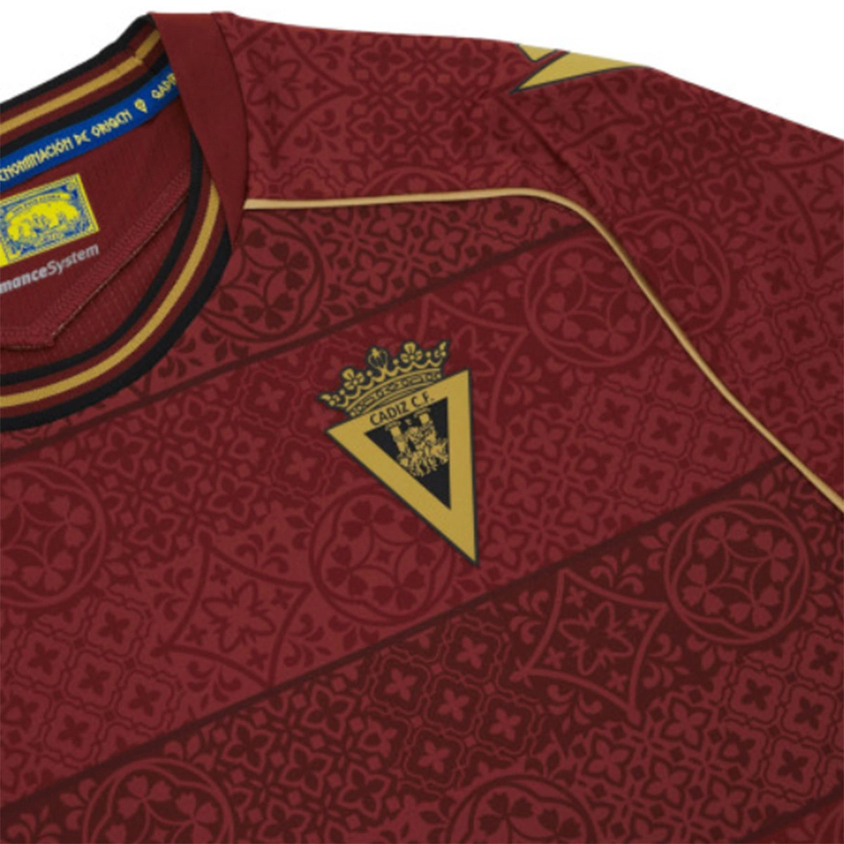 Camisola Macron Cadiz CF Segundo Equipamento 2025-2026 Criança