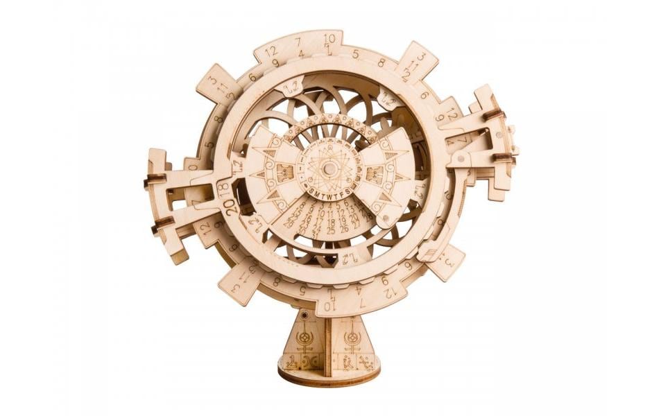 Bausatz Ewiger KalenderKalender 3D Puzzle aus Holz