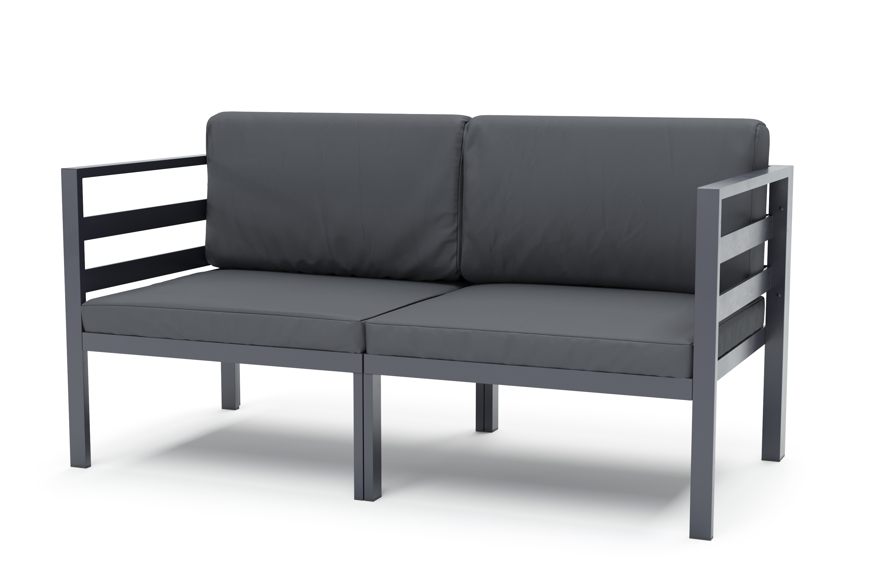 Lounge SAMBIA 2-teilig anthrazit