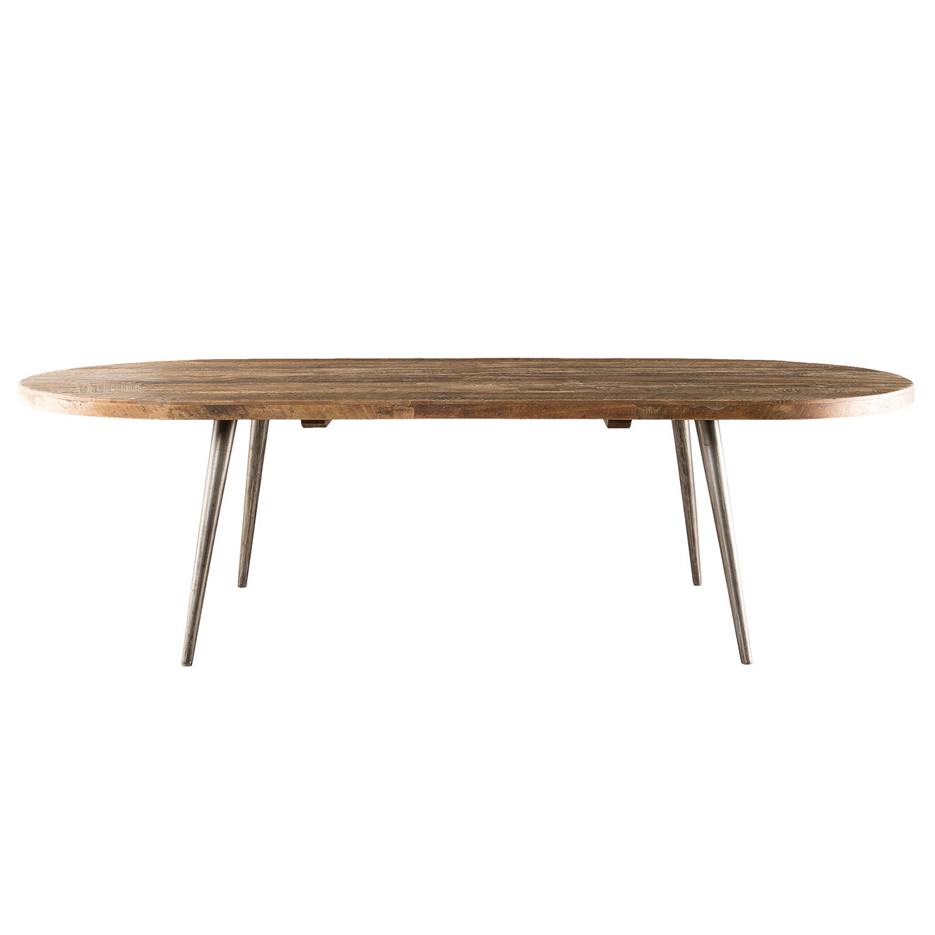 Macabane Table basse ovale Sixtine teck - 120x50x35 cm