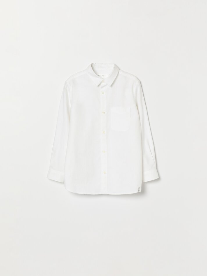 Camisa Oxford - Branca