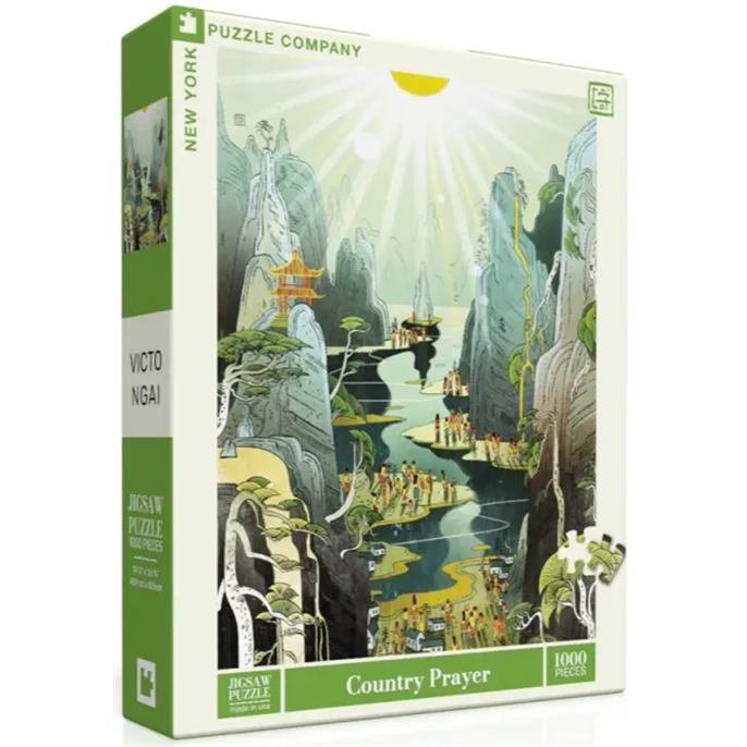 Puzzle 1000 pièces - Victor Ngai - Country Prayer