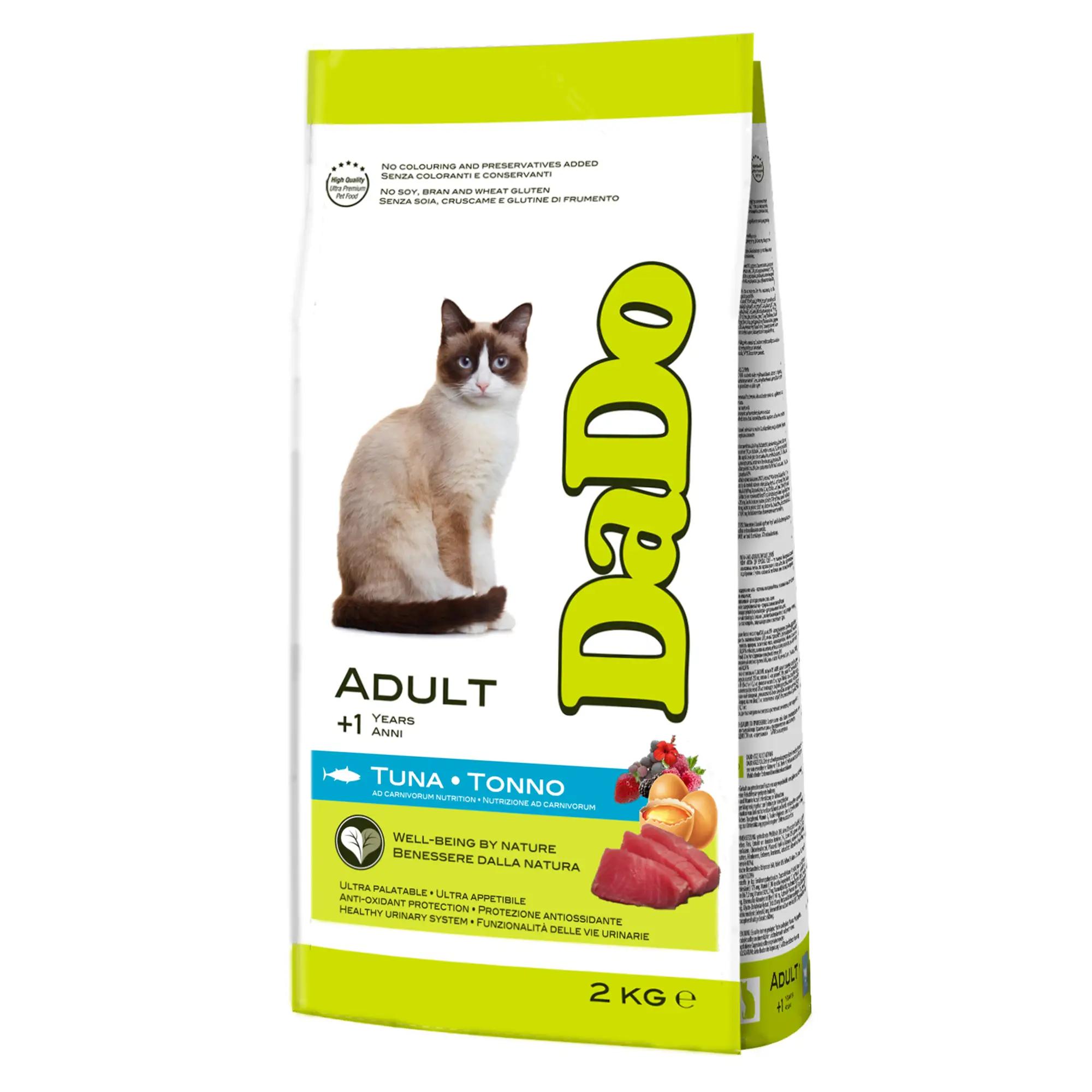 Croquettes pour chats adultes thon 400g