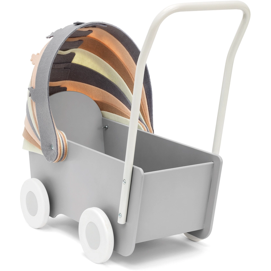 Micki Skrallan Puppenwagen Holz