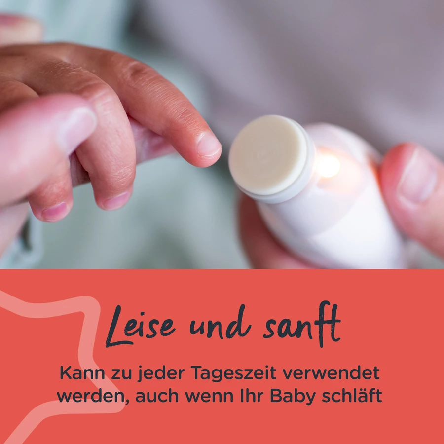 Tommee Tippee Elektrischer Baby-Nagel-Trimmer