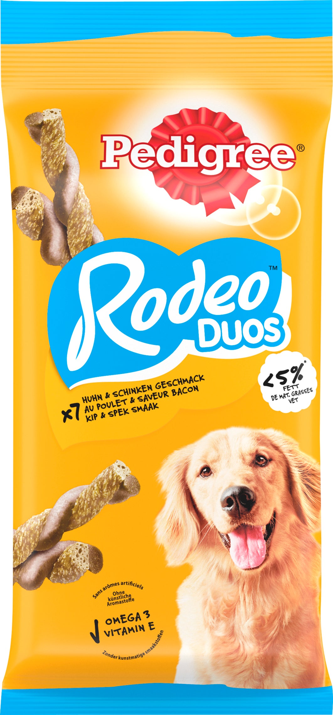 Pedigree Rodeo hondensnack kip en bacon adult 123 g